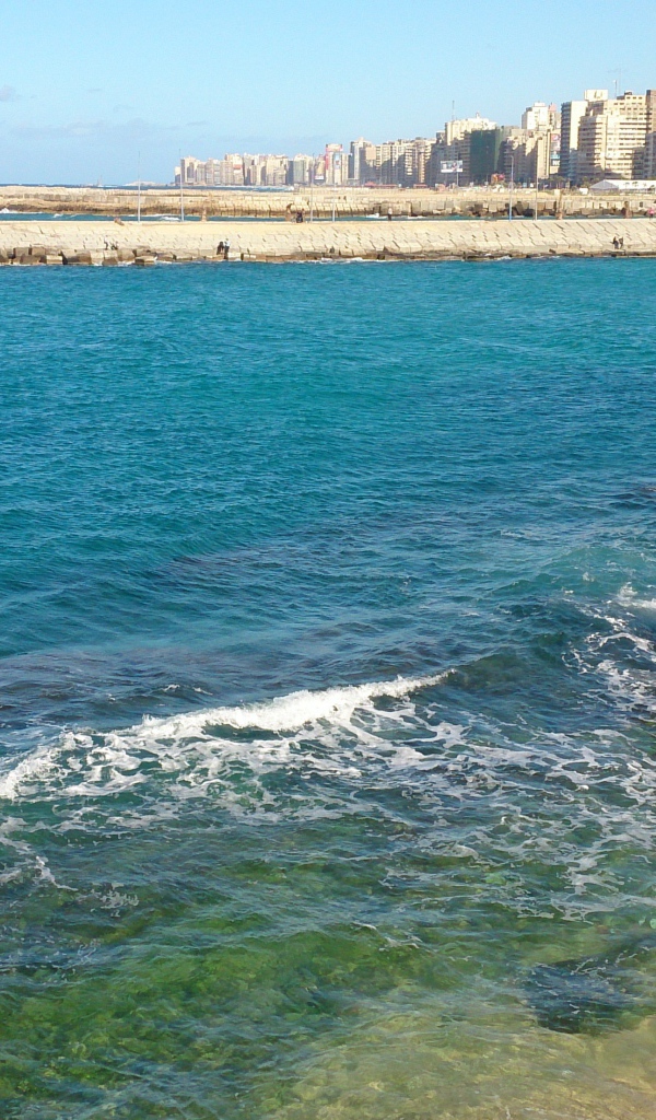 Морское побережье в Египте