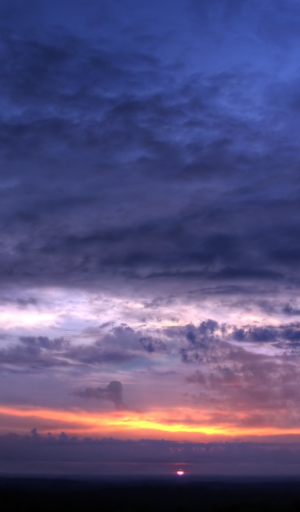 Яркие краски на закате