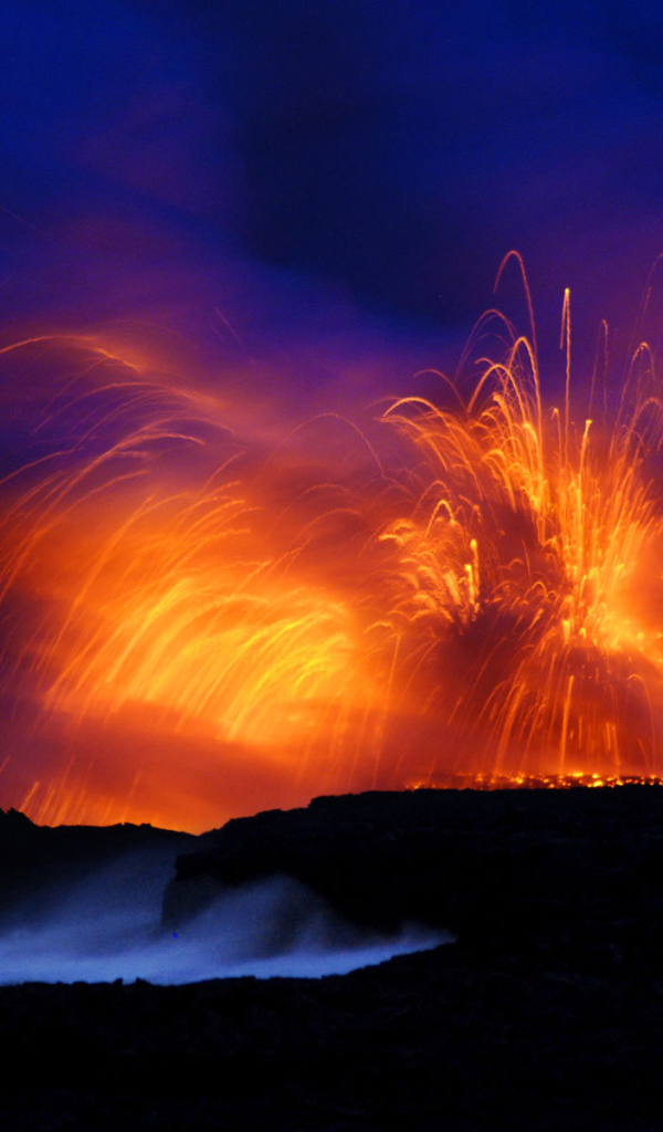 Грандиозное извержение вулкана