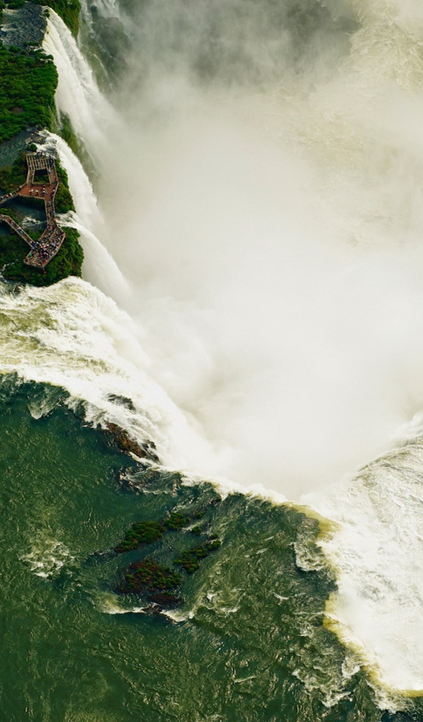 Смотровая площадка на водопаде Игуасу