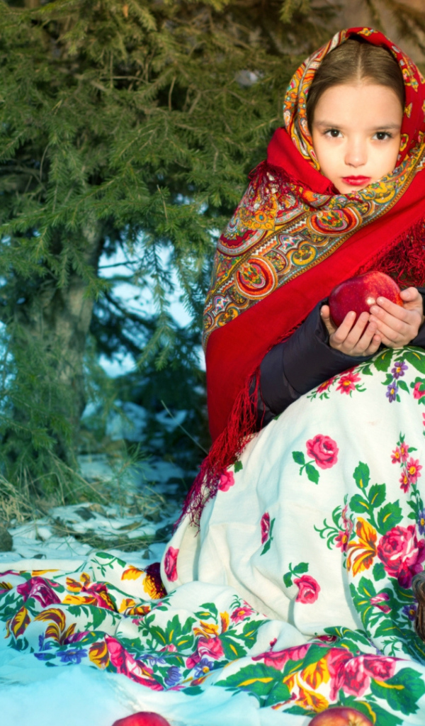 Юная русская красавица