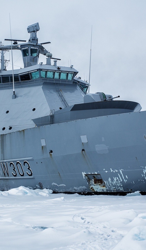 Корабль норвежской береговой охраны