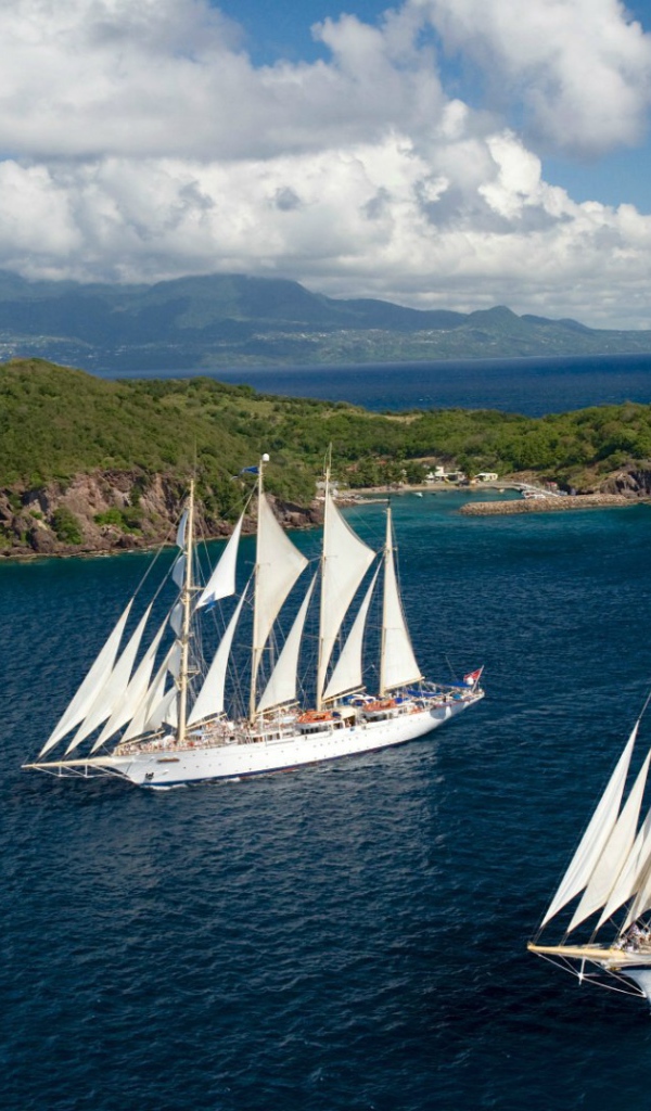 Парусники Star Clipper и Royal Clipper