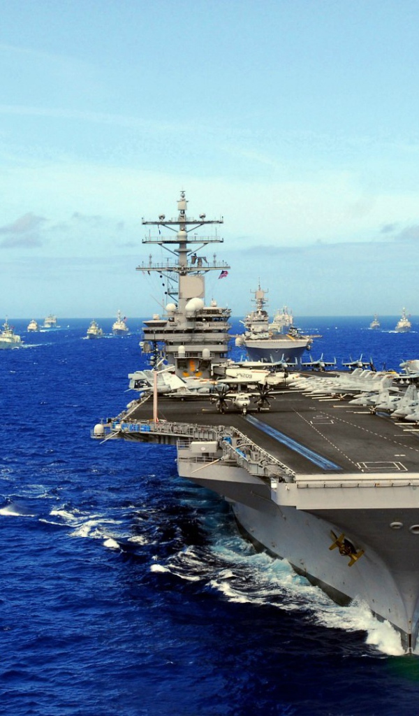 Авианосец USS Ronald Reagan