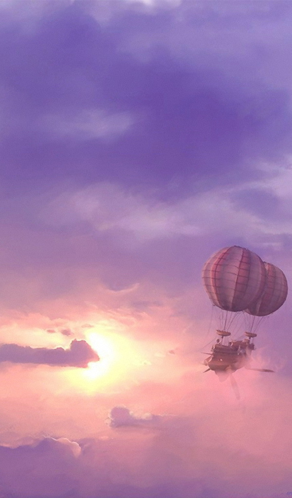 Корабль на воздушных шарах