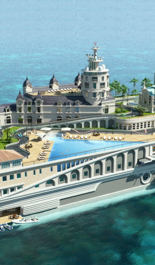 Необыкновенная концепт-яхта Streets of Monaco