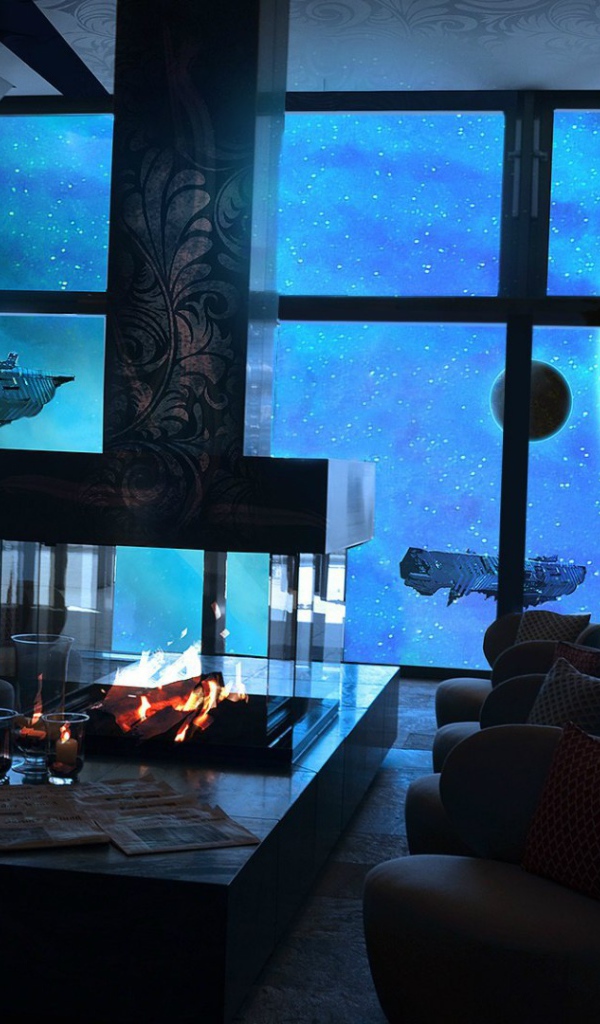 Апартаменты на космической станции