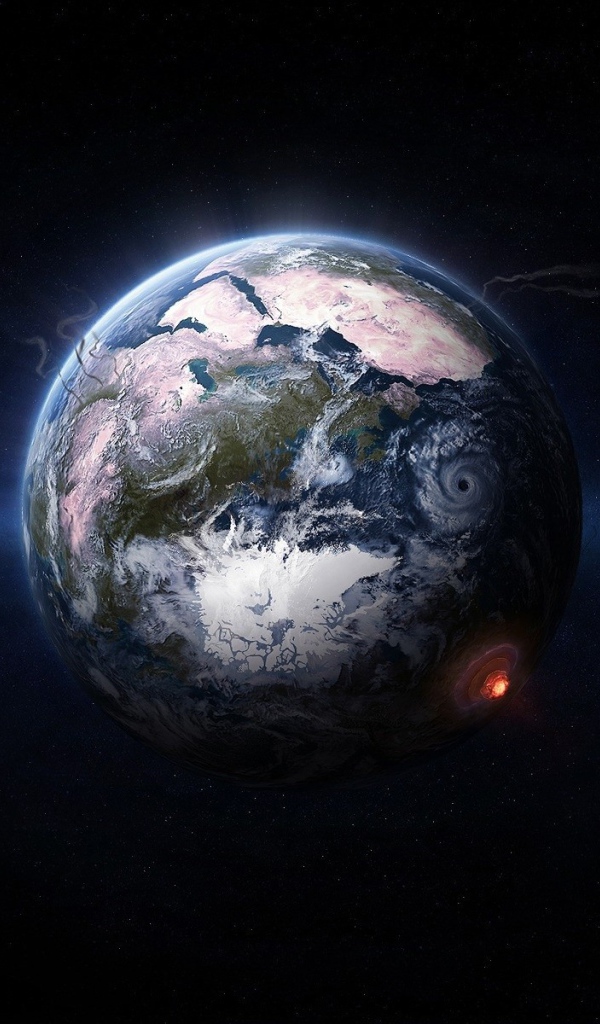 Большой взрыв на поверхности Земли