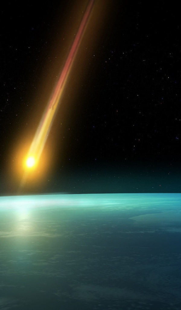 Комета вошла в атмосферу планеты