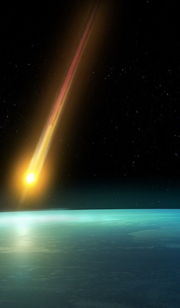 Комета падает на Землю