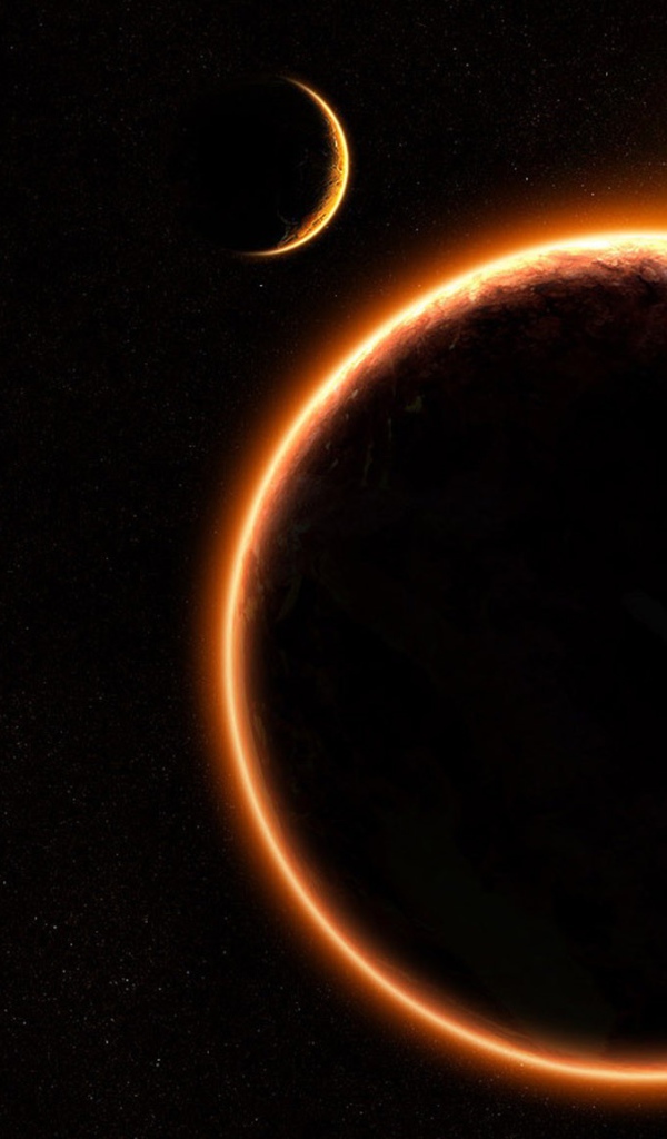 Земля заслоняет Солнце