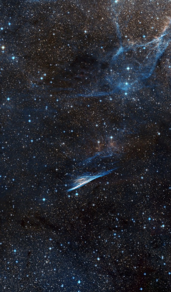 Туманность Карандаш в космосе