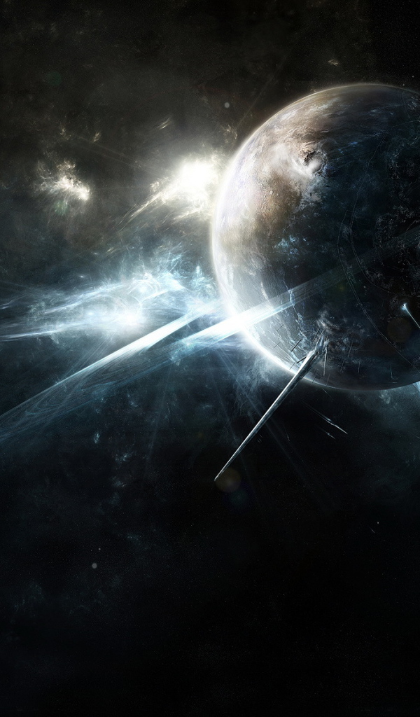 Лучи света на планете