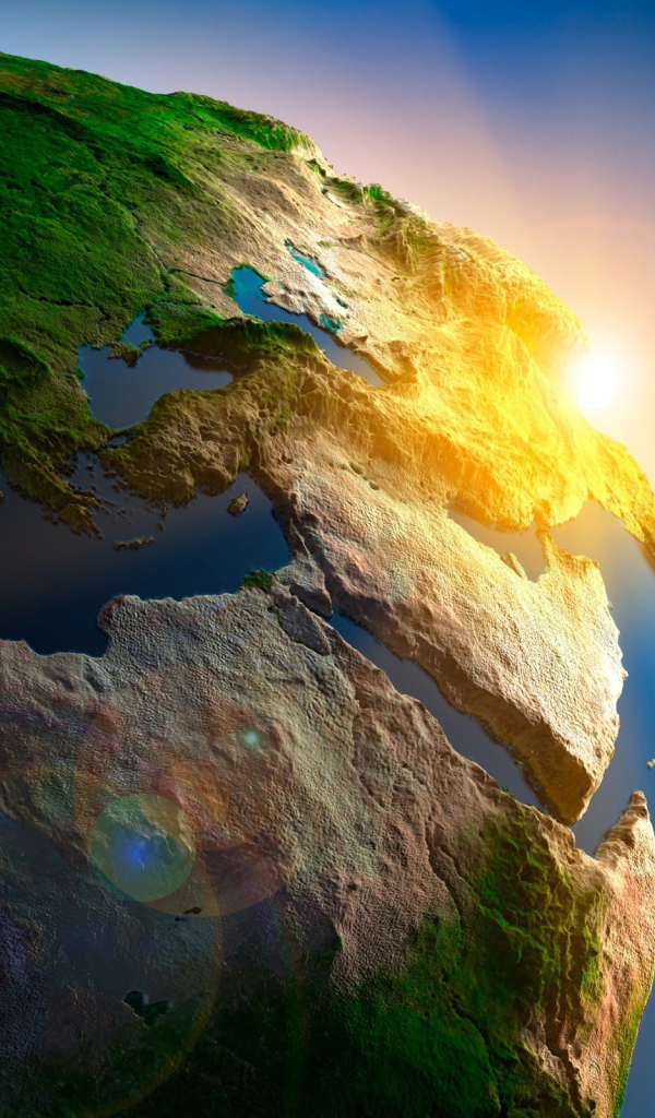 Рельеф планеты Земля