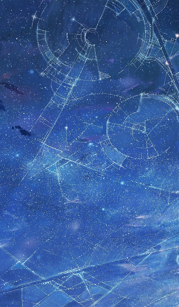 Звезды образуют фигуры правильной формы