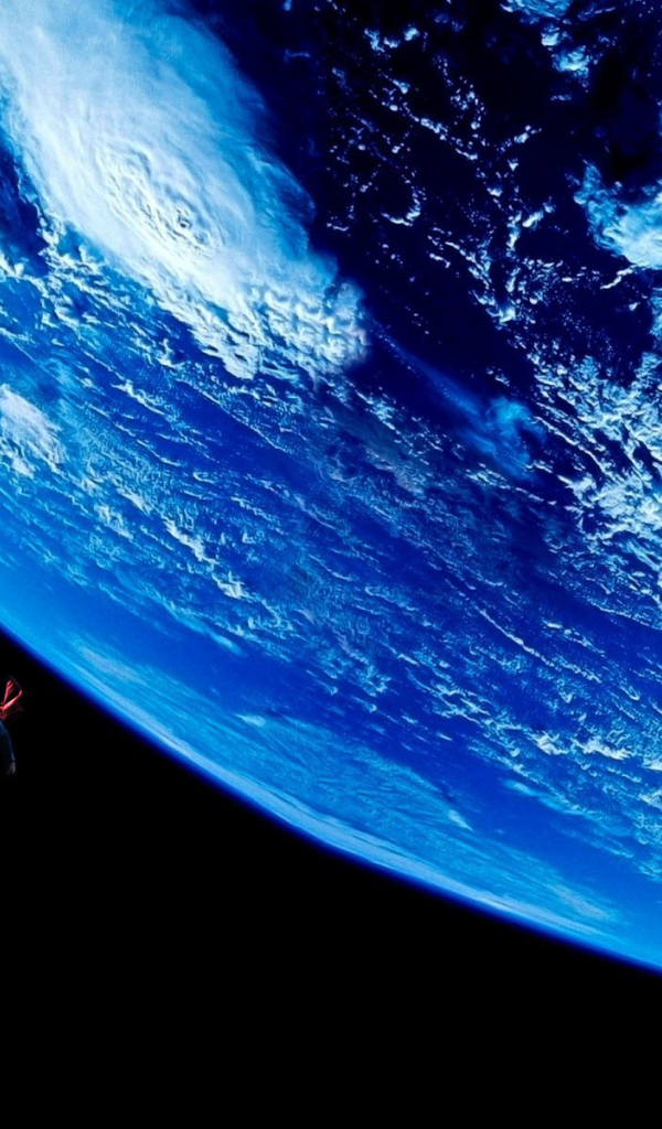 Супермен облетает Землю