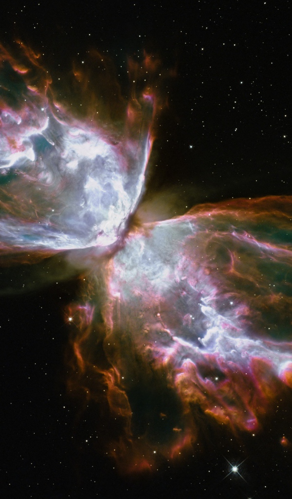 Столкновение двух галактик