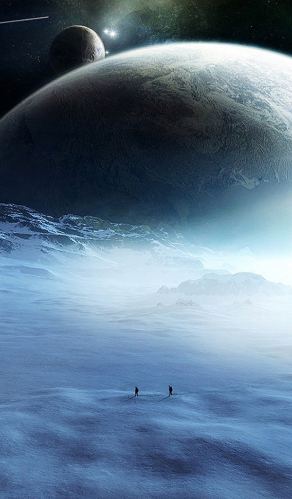 Путники на ледяной планете