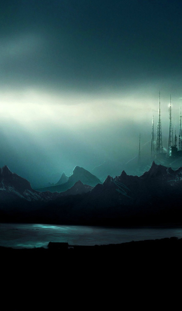 Мир инопланетной цивилизации