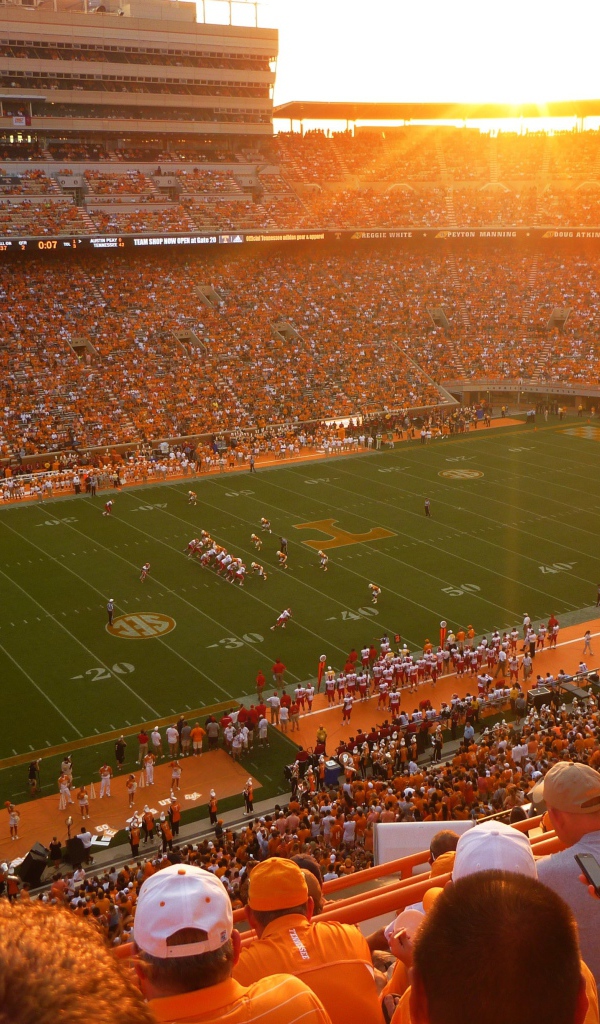 Оранжевая арена для американского футбола