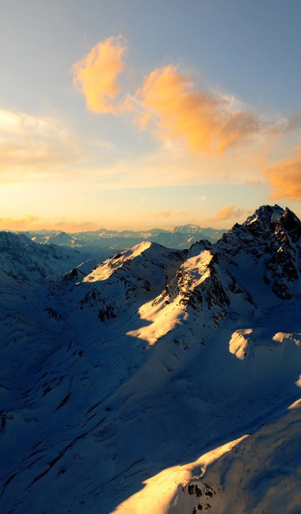 Панорама гор Гималаи