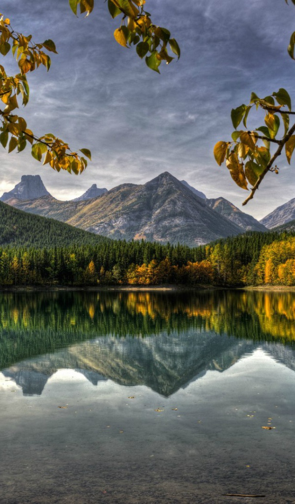 Autumn in the mountains of Canada