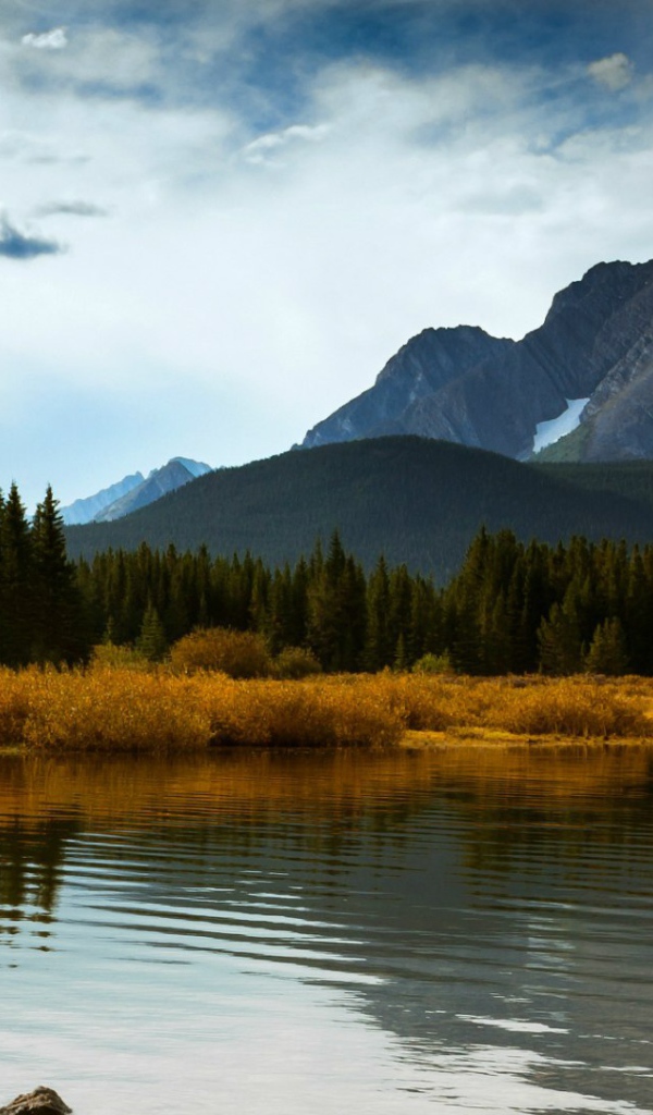 Верхнее озеро Кананаскис. Альберта, Канада