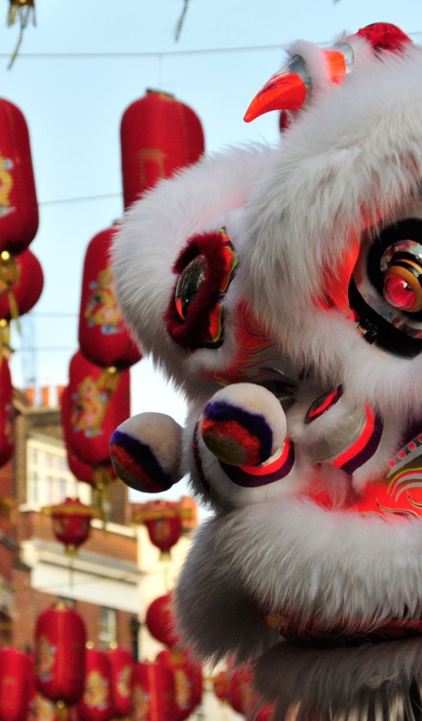 Украшение на улице в Китае
