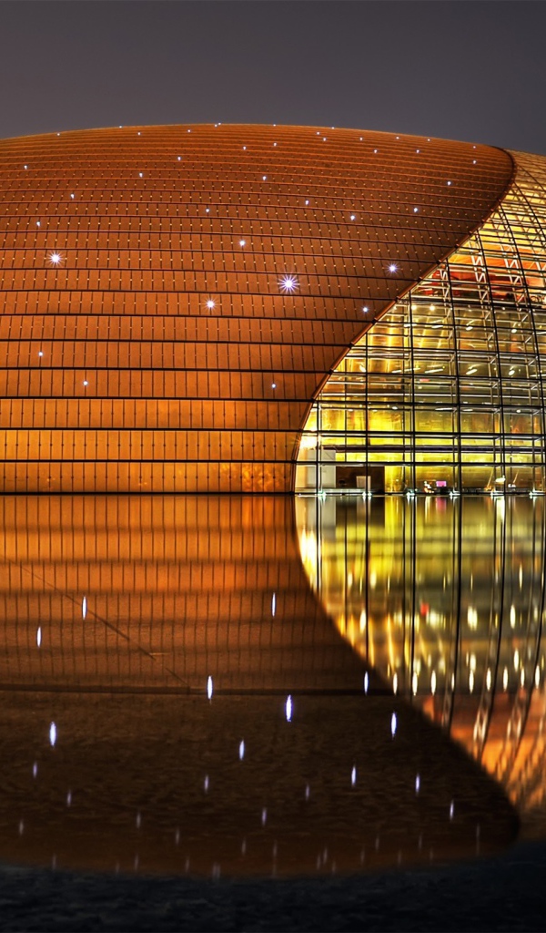 Современная архитектура стадиона в Китае