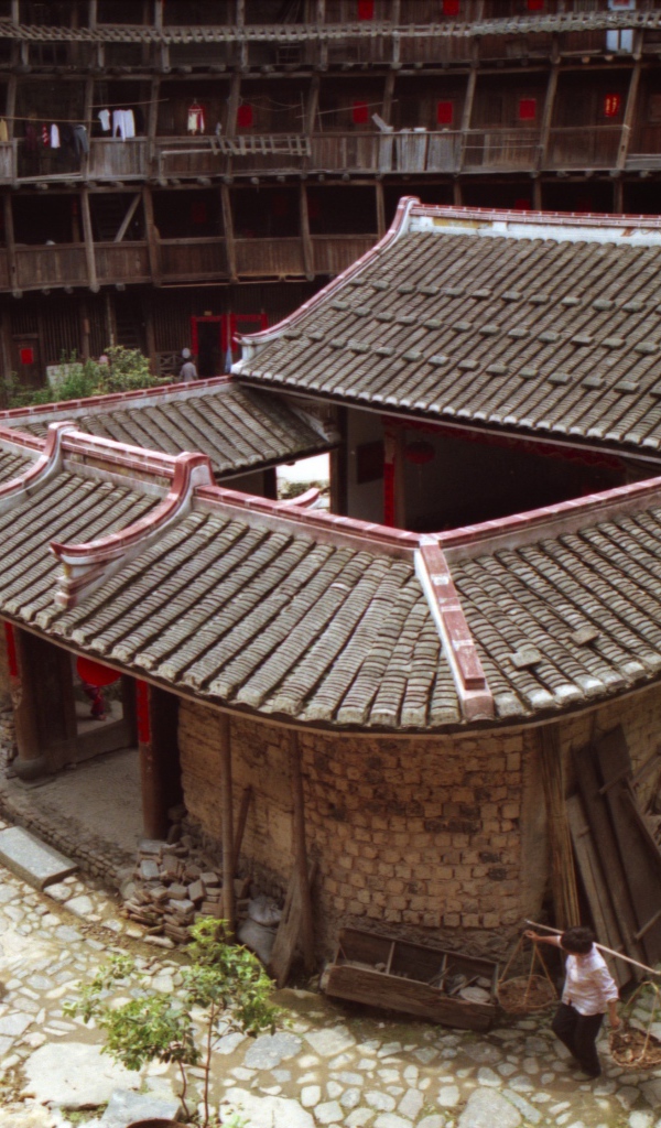 Внутренний дворик в Китае