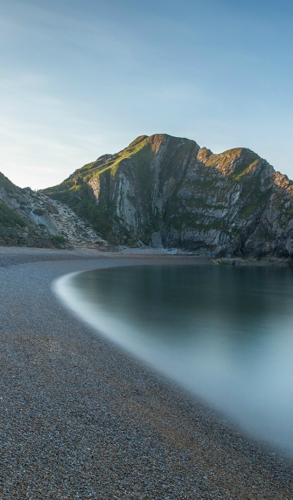 Rocks on the coast of England