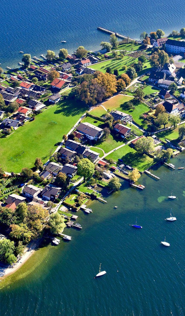 Остров Фрау Инзель, Германия.