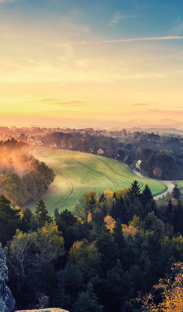 Национальный парк Саксонская Швейцария в Германии