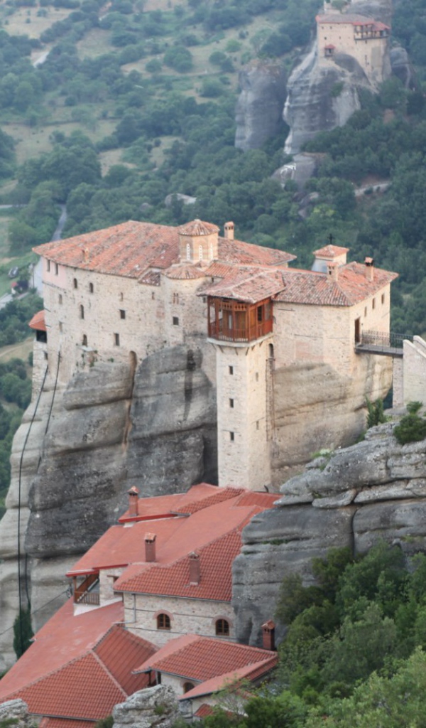 Монастыри Метеоры, Фессалия, Греция