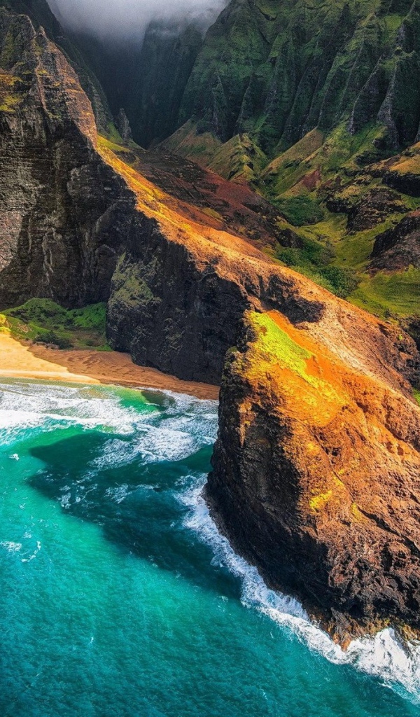Красочное побережье Кауаи, Гавайи