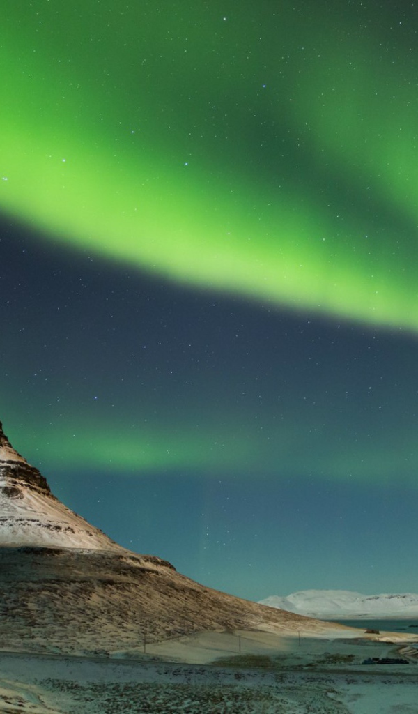 Северное сияние в Исландии