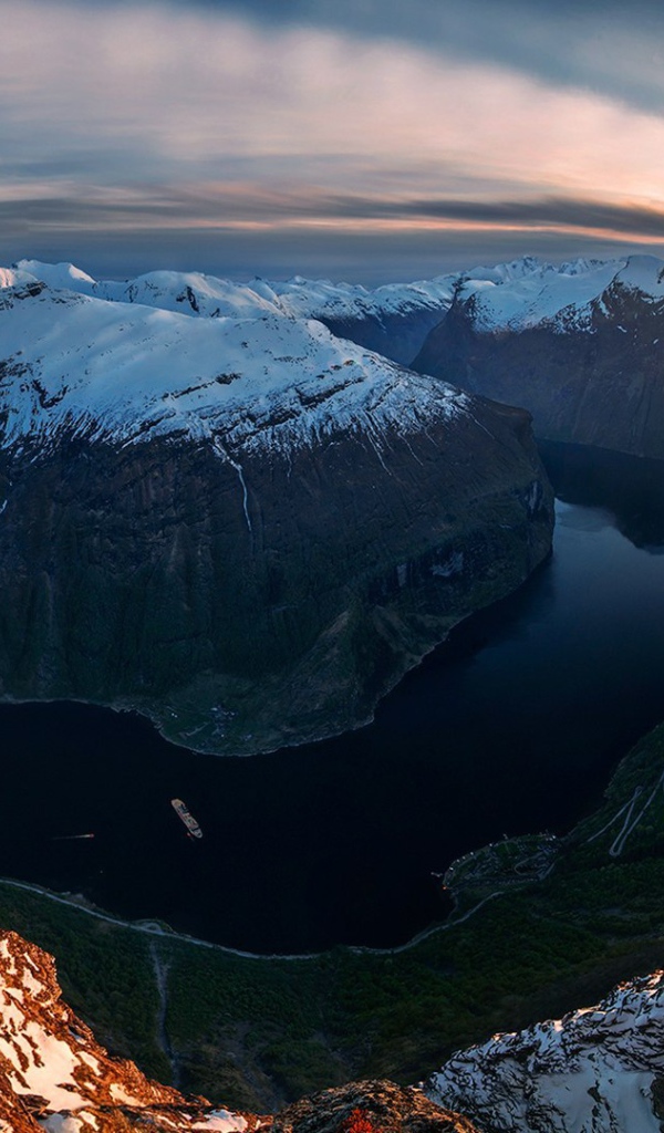 Красивые норвежские фьорды
