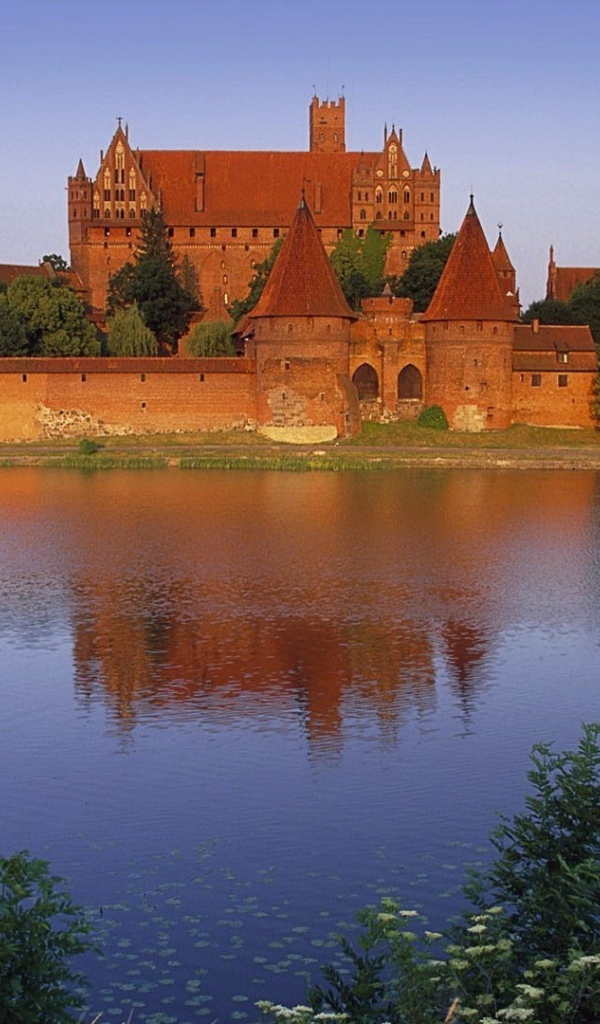 Замок Мальборк в Польше