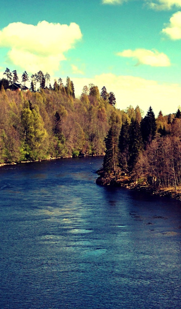 Река течет в Швеции