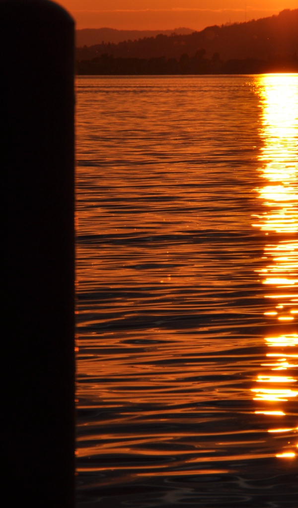 Закат солнца в Швейцарии