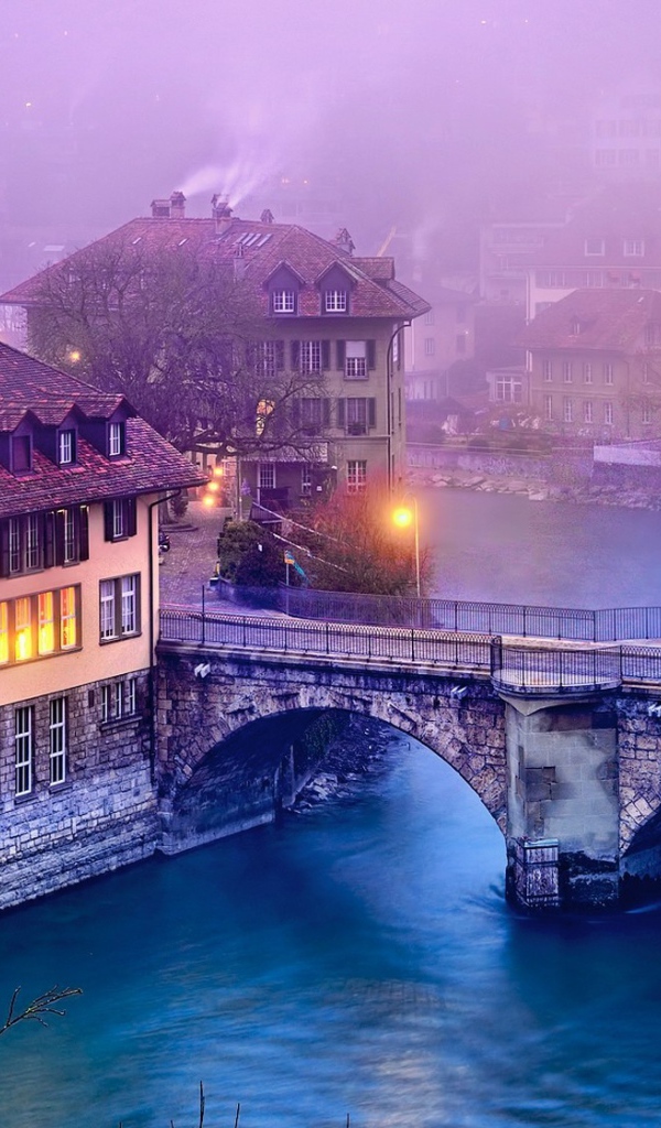 Старинный мост в Берне, Швейцария