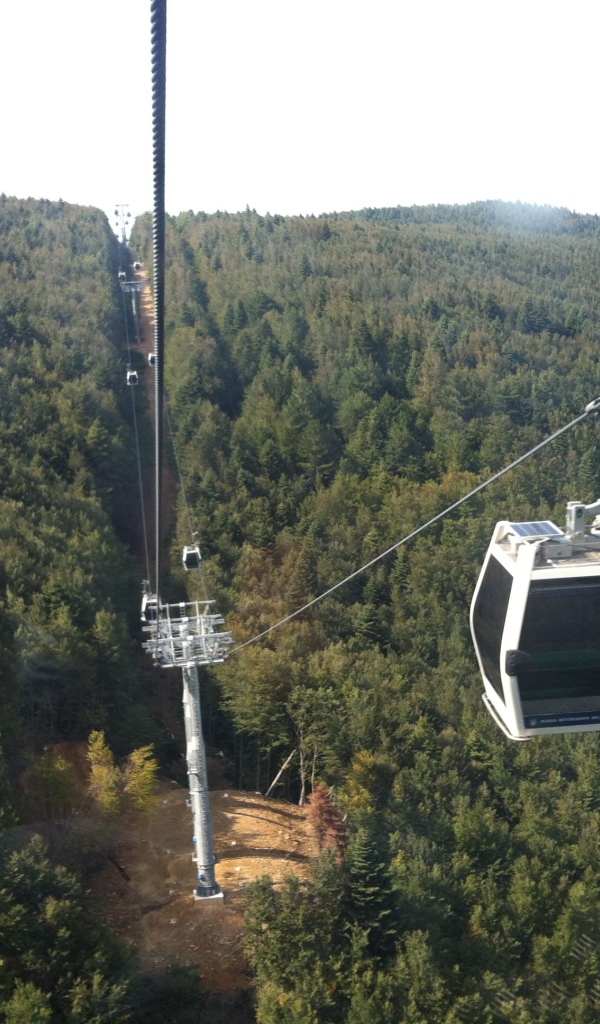 Канатная дорога в Бурсе, Турция