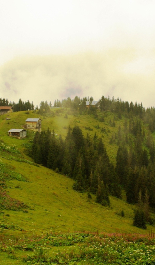 Горная деревня в Турции