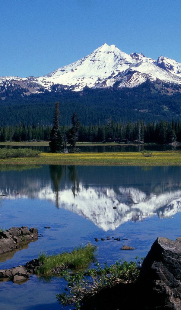 Вулкан Брокен Топ, Орегон