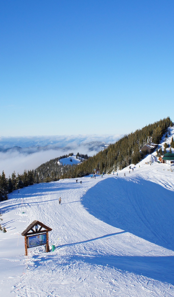 Ski resort in the United States