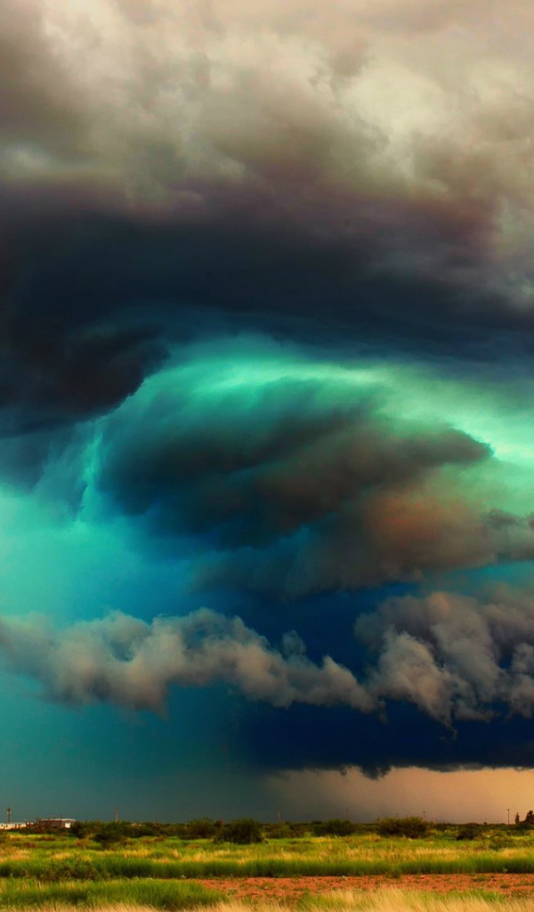 Грозовое облако в Аризоне, США