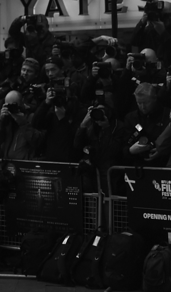 Актриса Кира Найтли перед журналистами