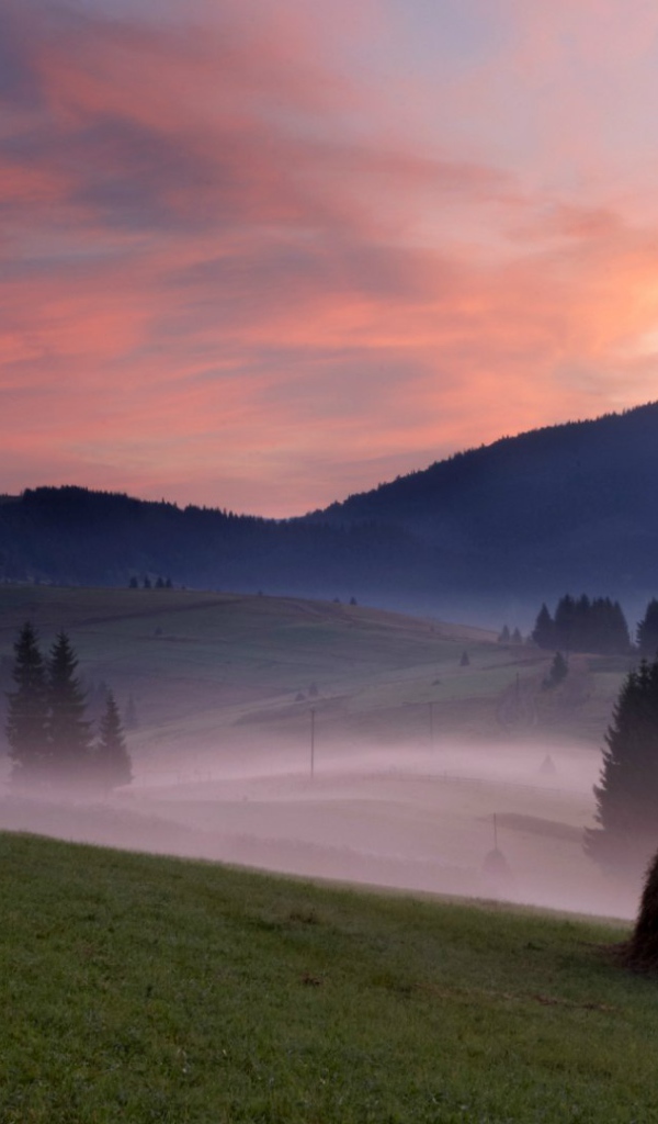 Горы Карпаты в Украине