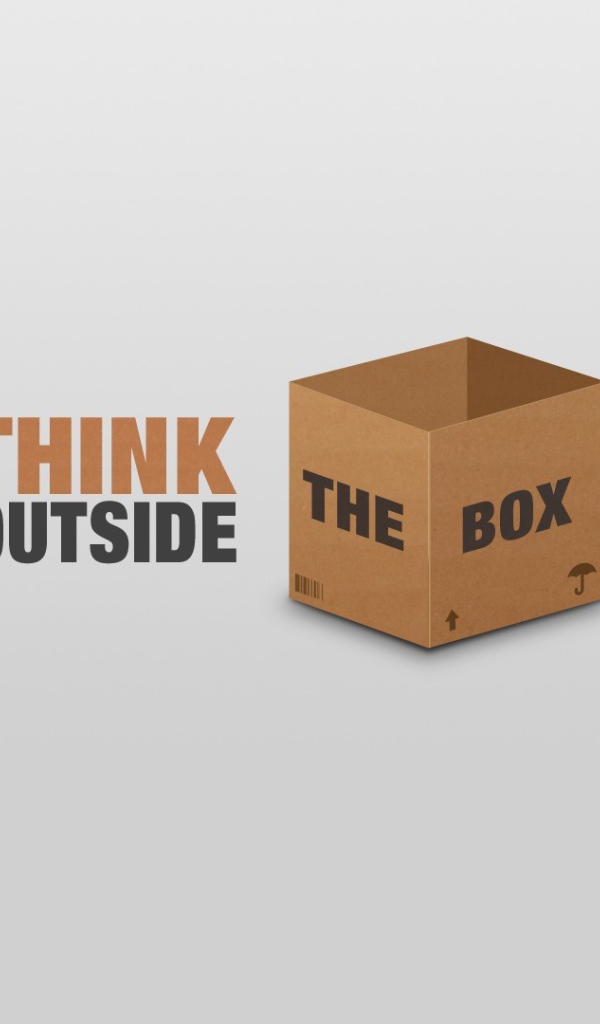 Выйди из коробки и думай шире