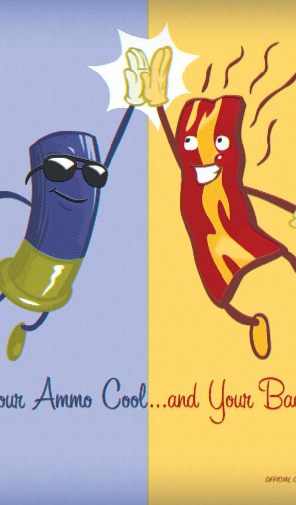 Держи патроны прохладными, а бекон горячим